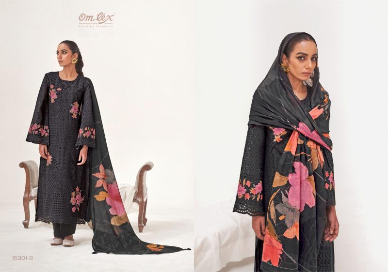 Omtex phulwari surat dress material wholesaler